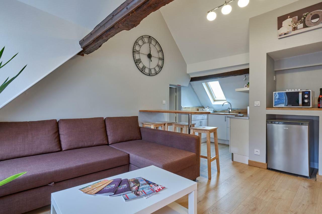 Le Saint Pierre, Atypique Au Coeur Du Centre Ville Apartment Caen Bagian luar foto
