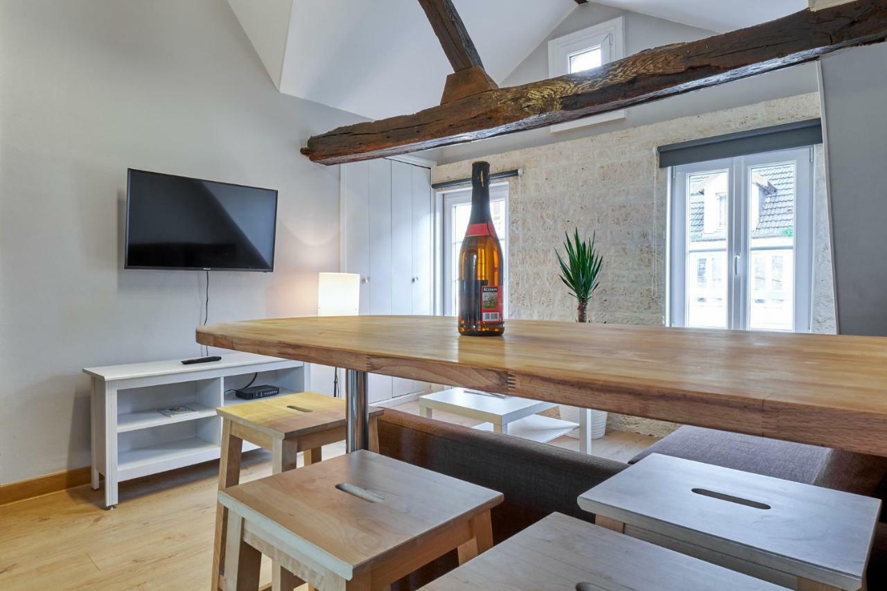 Le Saint Pierre, Atypique Au Coeur Du Centre Ville Apartment Caen Bagian luar foto